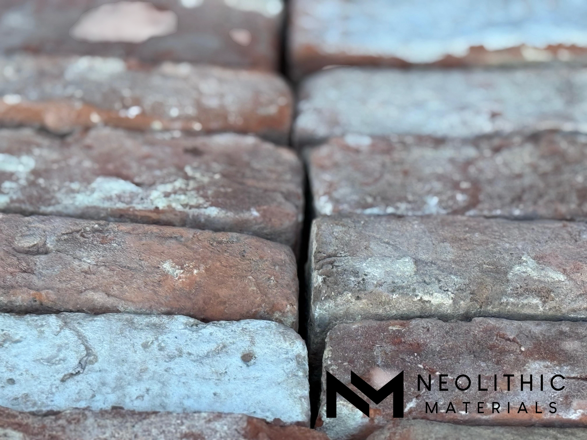 French Antique Red Bricks - Image 1